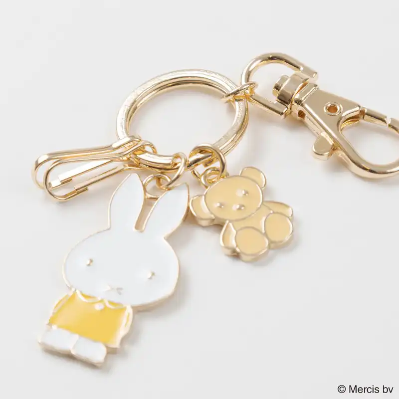 miffy ミッフィー BRUNA 合金2Pチャーム クマ/MIFF-211